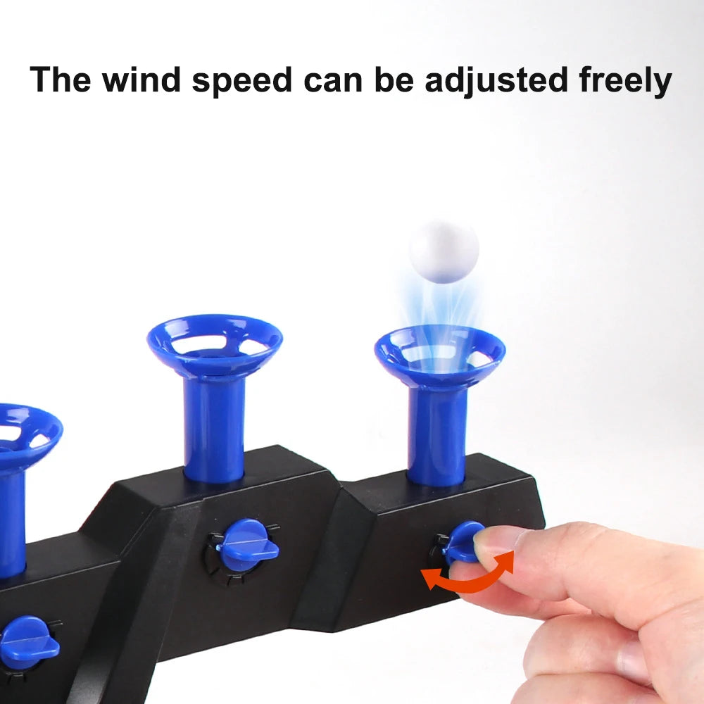 Electric Floating Flying Ball Shooting Target with Double Pistols and Soft Bullet Gun Shooting Target Children's Toy Gun Set